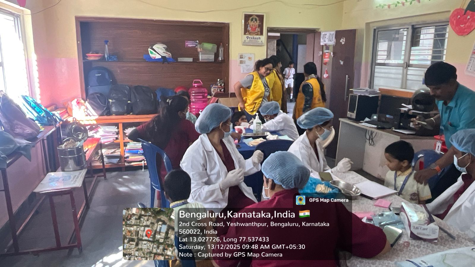 Dental screening activities