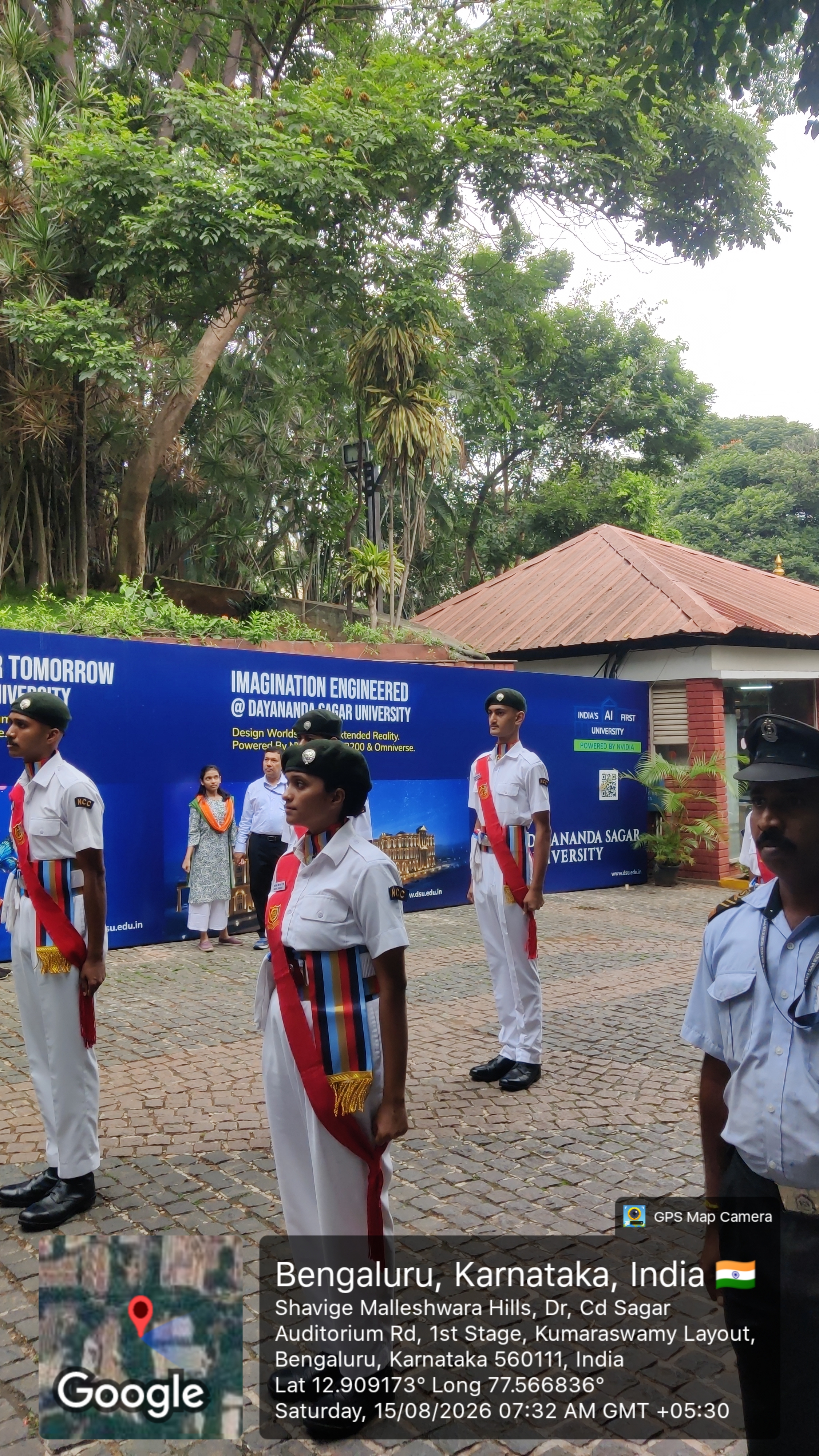 Another group photo of participants at the Independence Day event