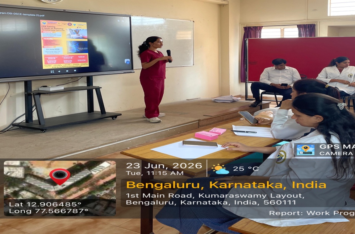 Dental professional explaining concepts on a screen