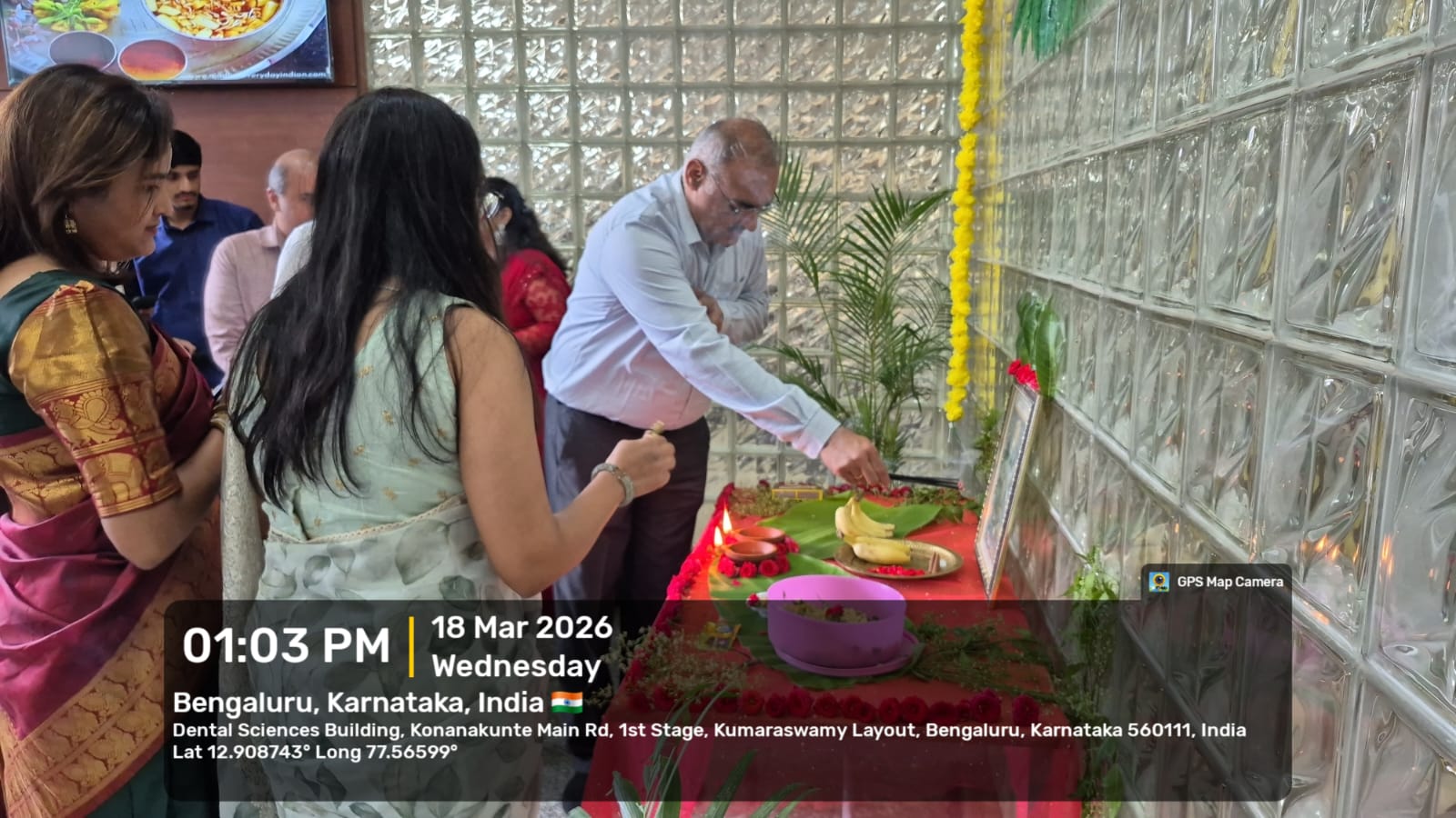 Lighting of the lamp ceremony by dignitaries